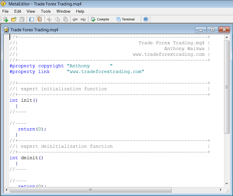 MetaEditor Programming for Automated Crypto EA on MT5 - How to Add Automated BTCUSD Trading Expert-Advisors in MT5