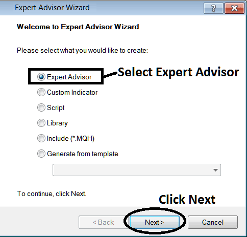 Window for Adding New Automated Crypto EA on MT5 - MT5 BTCUSD EA Download - How Do I Read Bitcoin Robots?