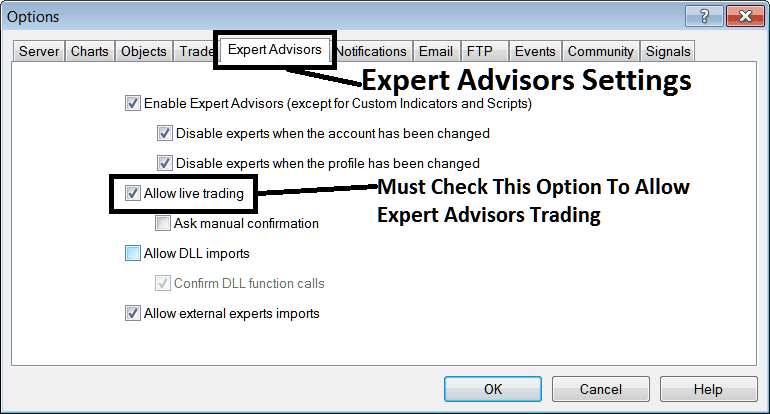 How to Activate a Cryptocurrency MT5 Expert Advisor on MT5 - How to Activate Crypto MetaTrader 5 Expert-Advisor in MT5