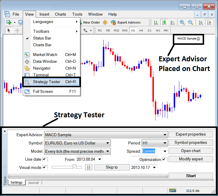 MT5 Strategy Tester Automated Bitcoin Expert-Advisor - MetaTrader 5 Bitcoin Trading Platform Strategy Tester PDF