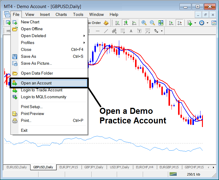 How to Open Bitcoin Demo Practice Account to Trading With - Learn BTCUSD Guide for Beginners